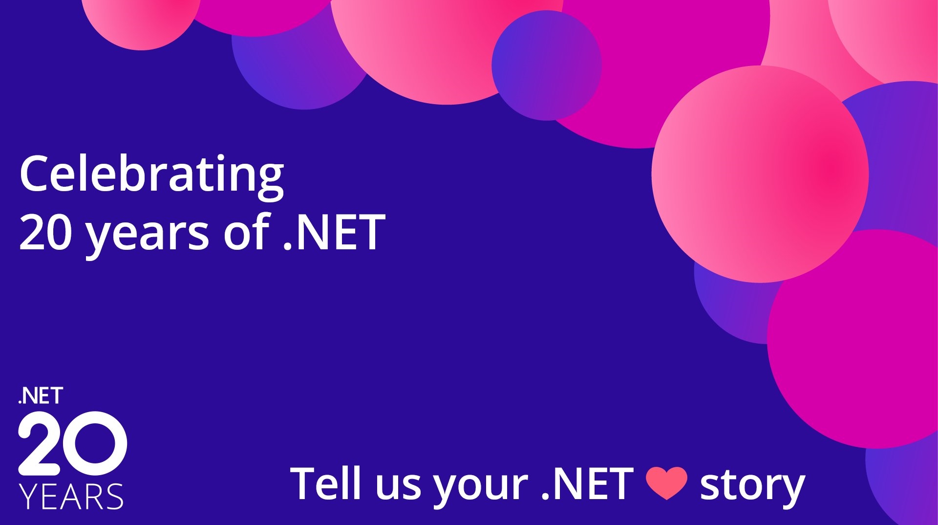 Happy Birthday .NET - 20 Years of .NET Framework
